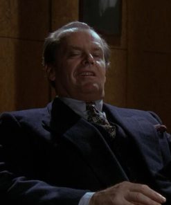 Jack Napier Blue Overcoat