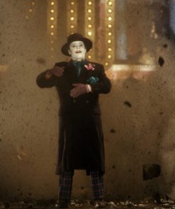 Joker Black Wool Coat