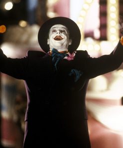 Joker Black Wool Coat