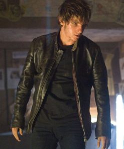 Griffin Black Leather Jacket