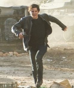 Griffin Black Leather Jacket