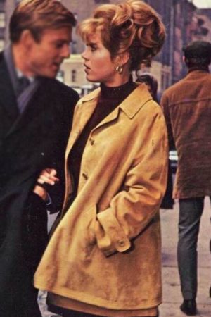 Jane Fonda Suede Coat