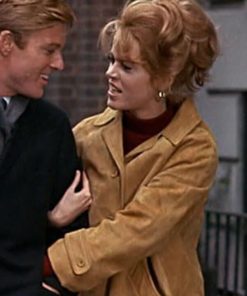 Jane Fonda Suede Coat