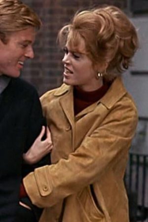 Jane Fonda Suede Coat