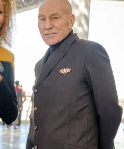 Jean-Luc Picard Grey Blazer