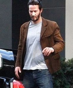 Keanu Reeves Suede Jacket