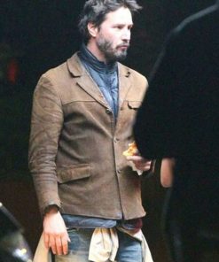 Keanu Reeves Suede Jacket