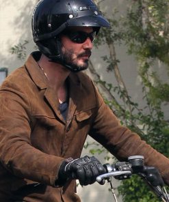 Keanu Reeves Suede Jacket