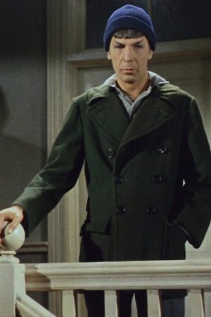 Spock Green Wool Peacoat