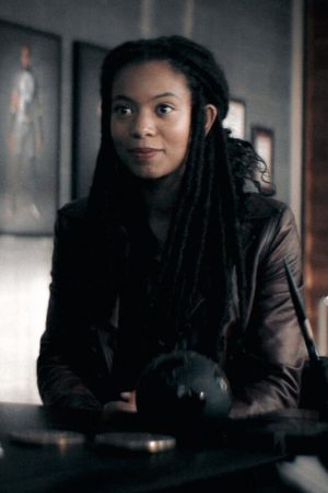 Marie Moreau Leather Coat