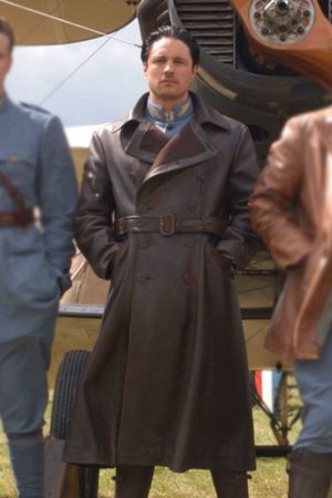 Martin Henderson Leather Coat