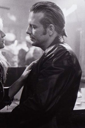 Mickey Rourke Black Coat