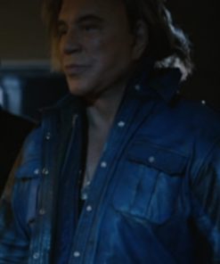 Mickey Rourke Leather Jacket
