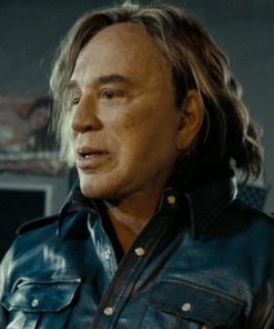 Mickey Rourke Leather Jacket