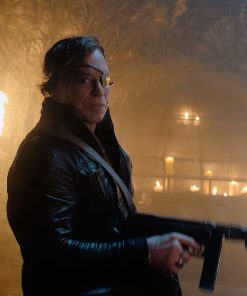 Mickey Rourke Leather Jacket