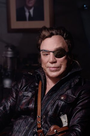 Mickey Rourke Leather Jacket