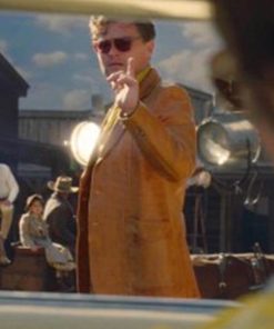 Leonardo DiCaprio Leather Blazer