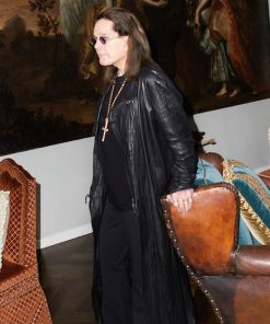 Ozzy Osbourne Leather Coat