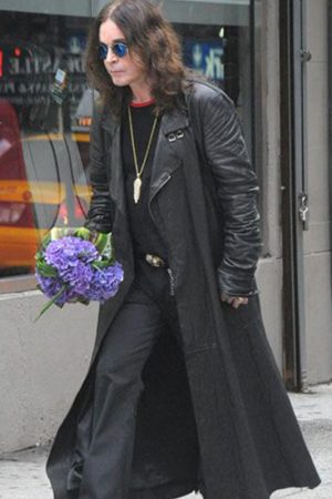 Ozzy Osbourne Leather Coat