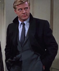 Robert Redford Grey Coat