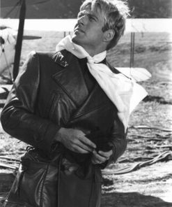 Robert Redford Leather Coat