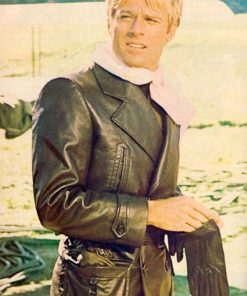 Robert Redford Leather Coat