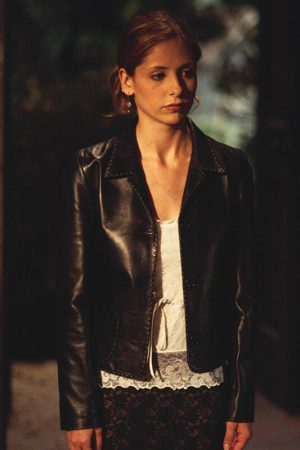 Sarah Michelle Gellar Black Jacket