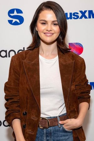 Selena Gomez Suede Jacket