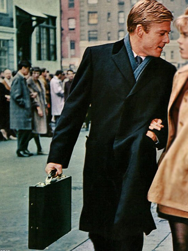 Robert Redford Grey Coat