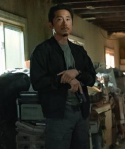 Steven Yeun Bomber Jacket