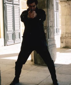 Timothy Dalton Leather Coat