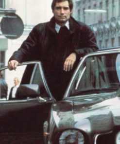 Timothy Dalton Leather Coat