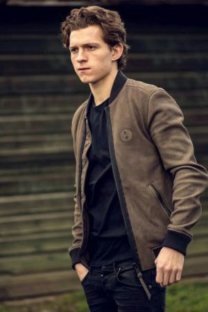 Tom Holland Suede Jacket