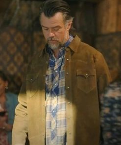 Josh Duhamel Suede Jacket