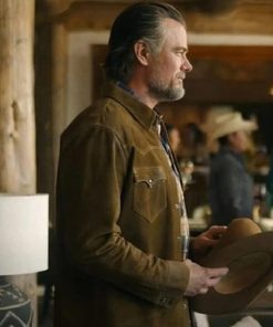 Josh Duhamel Suede Jacket