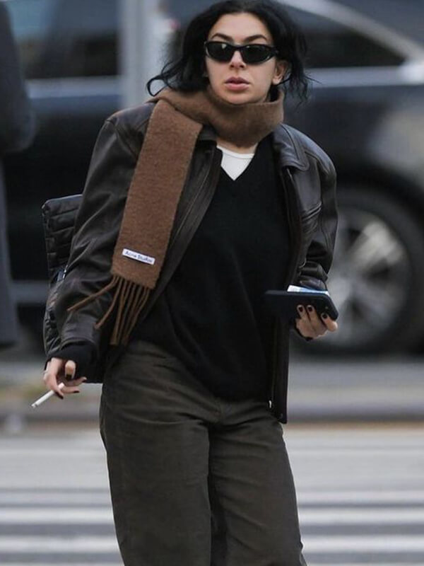 Charli XCX Leather Jacket