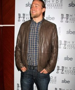 Charlie Hunnam Brown Jacket