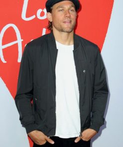 Charlie Hunnam Black Jacket