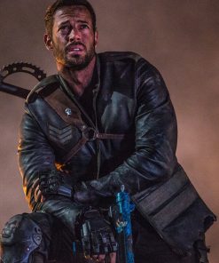 Christian Black Leather Jacket