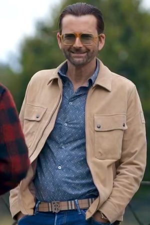 David Tennant Suede Jacket