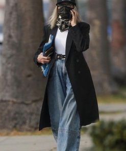 Diane Keaton Wool Coat