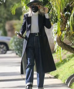 Diane Keaton Wool Coat
