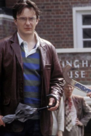 Dylan Moran Leather Blazer