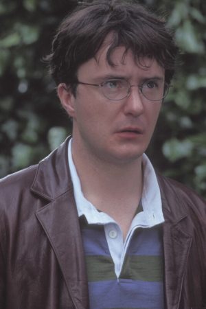 Dylan Moran Leather Blazer