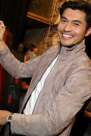 Henry Golding Bomber Jacket