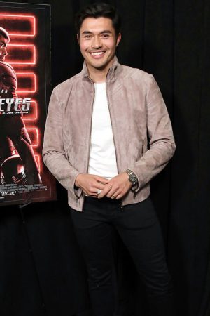 Henry Golding Bomber Jacket