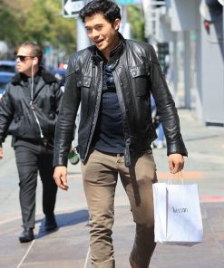 Henry Golding Black Jacket