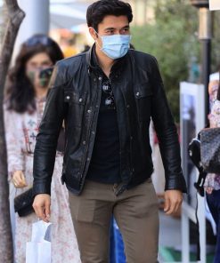 Henry Golding Black Jacket