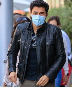 Henry Golding Black Jacket