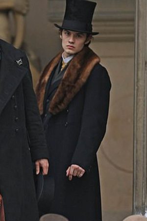 Louis Partridge Shearling Coat